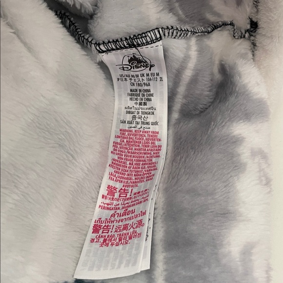 Disneyland Castle Spirit Jersey Sherpa Fleece Sweatshirt Sz:M - Picture 7 of 8